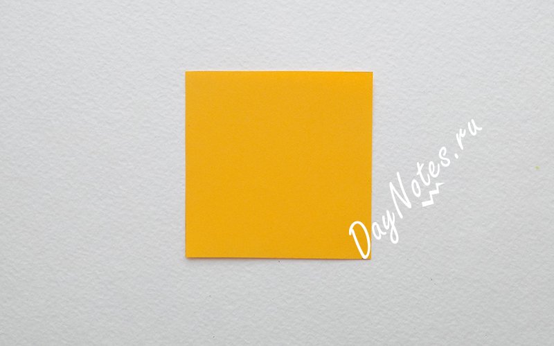 оригами цветок из бумаги мк