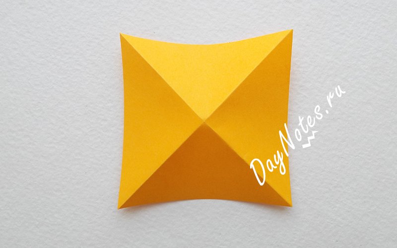 оригами цветок из бумаги мк