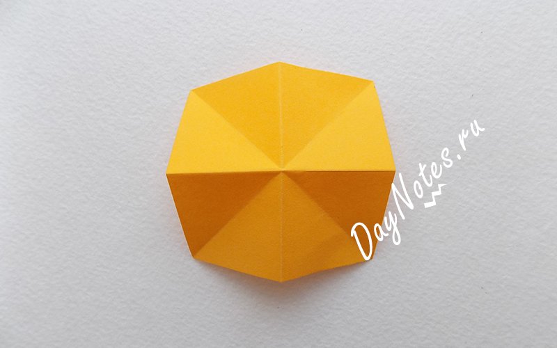 оригами цветок из бумаги мк