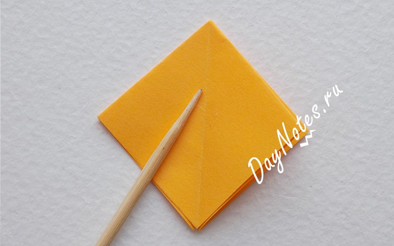 оригами цветок из бумаги мк