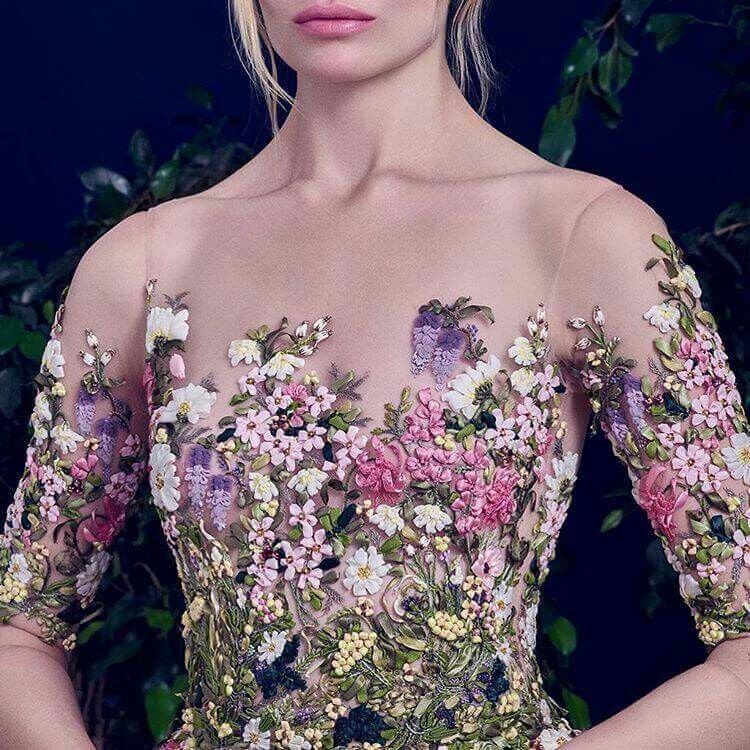 Вышивка лентами цветы для начинающих, рекомендации в необычной технике, схемы и фото композиций полевых букетов