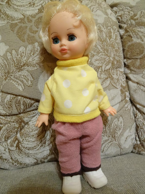 Домашний костюм для куклы