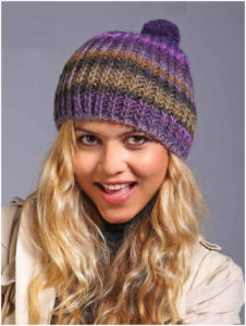 Английская резинка: схема вязания спицами