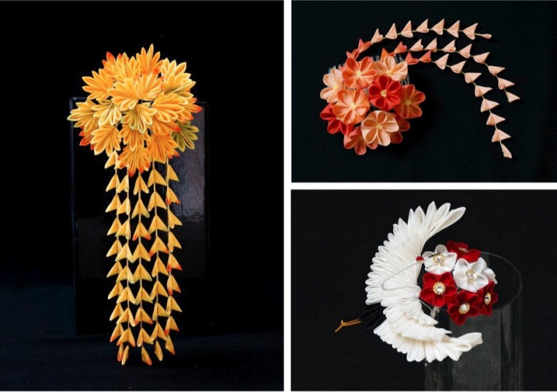 Канзаши своими руками: простые модели и способы изготовления