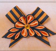 Канзаши своими руками: простые модели и способы изготовления