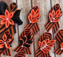 Канзаши своими руками: простые модели и способы изготовления