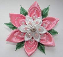 Канзаши своими руками: простые модели и способы изготовления