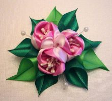 Канзаши своими руками: простые модели и способы изготовления