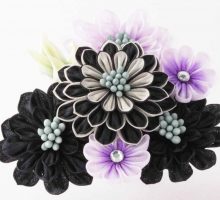 Канзаши своими руками: простые модели и способы изготовления