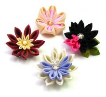 Канзаши своими руками: простые модели и способы изготовления