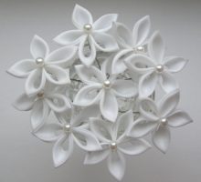 Канзаши своими руками: простые модели и способы изготовления