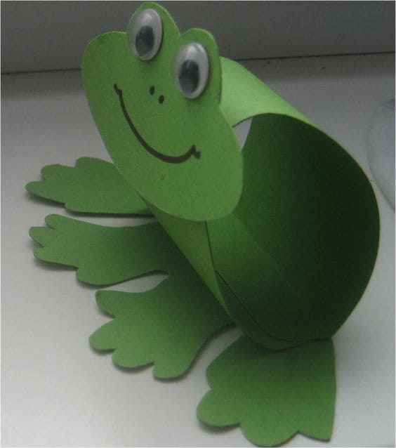 Лягушка-оригами из бумаги: простые схемы с фото