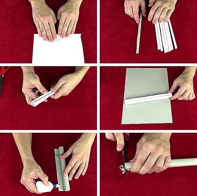 Как сделать из бумаги пистолет, который стреляет резинками: легкая схема своими руками