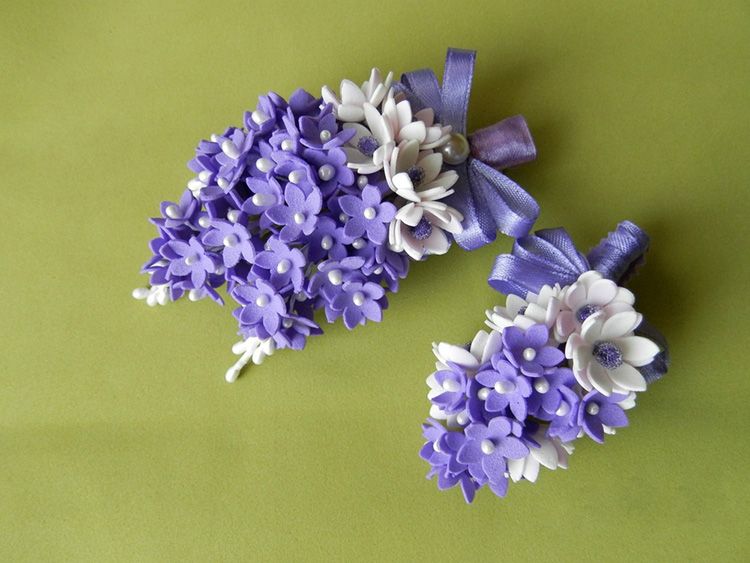 Или создания вот таких миниатюрных заколок