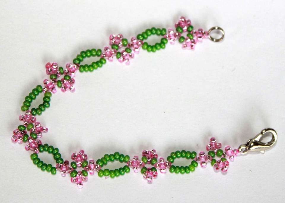 Бисероплетение цветы: обучающие видео уроки