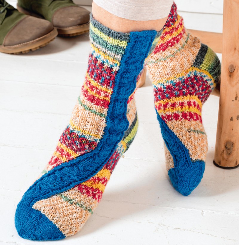 Как вязать носки спицами: схемы для начинающих пошагово