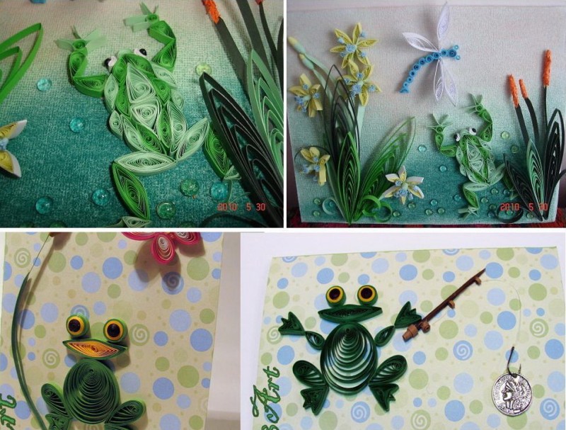 Лягушка-оригами из бумаги: простые схемы с фото