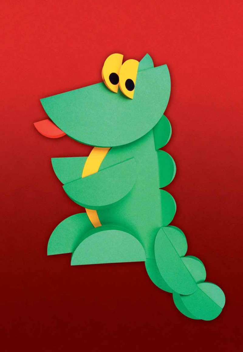 Аппликация из бумаги: шаблоны и схемы для самых маленьких