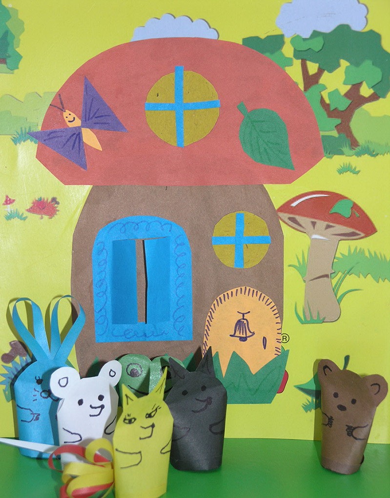 Аппликация из бумаги: шаблоны и схемы для самых маленьких