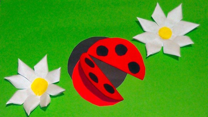 Аппликация из бумаги: шаблоны и схемы для самых маленьких