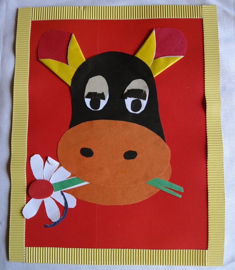 Аппликация из бумаги: шаблоны и схемы для самых маленьких