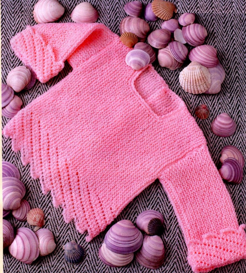 Как вязать платочную вязку по схемам круговыми и обычными спицами для начинающих