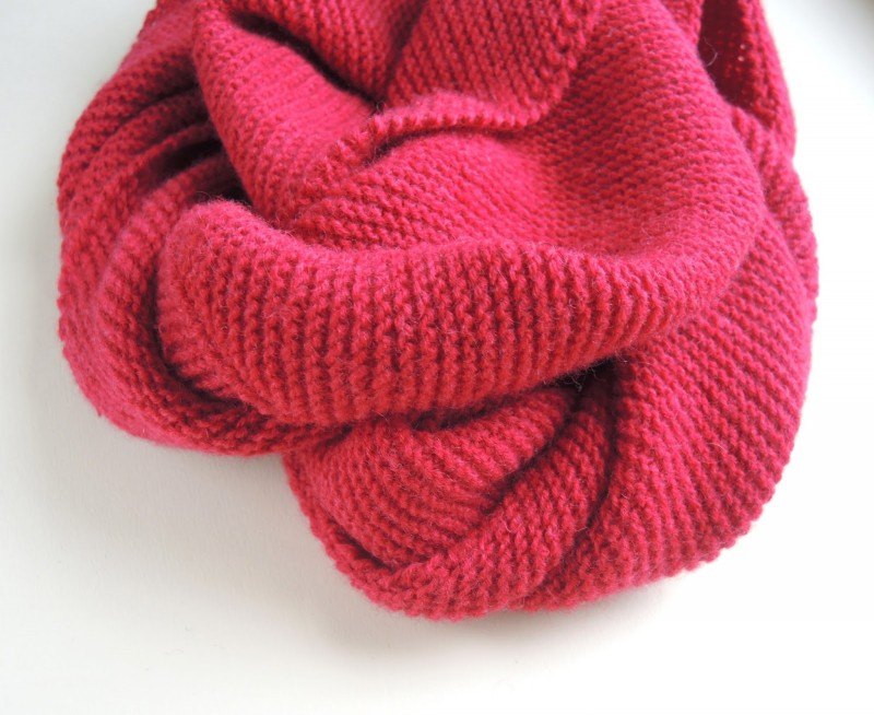 Как вязать платочную вязку по схемам круговыми и обычными спицами для начинающих