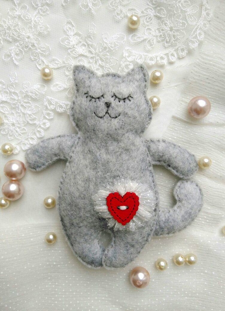 Новогодние игрушки из фетра: выкройки, фото, пошаговое описание