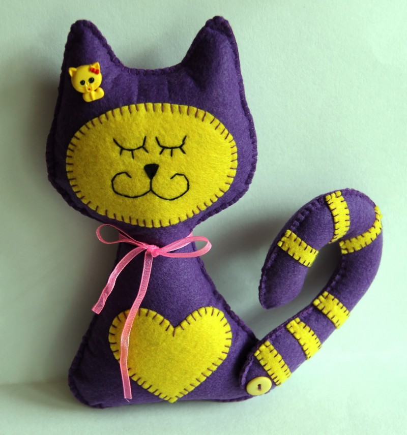 Новогодние игрушки из фетра: выкройки, фото, пошаговое описание