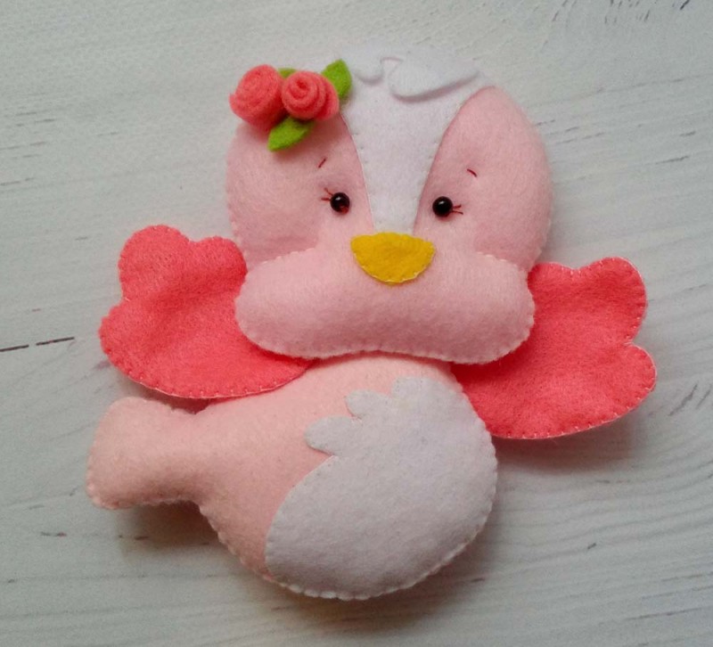 Новогодние игрушки из фетра: выкройки, фото, пошаговое описание