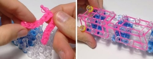 Как плести из резинок фигурки на рогатке видео-урок для начинающих