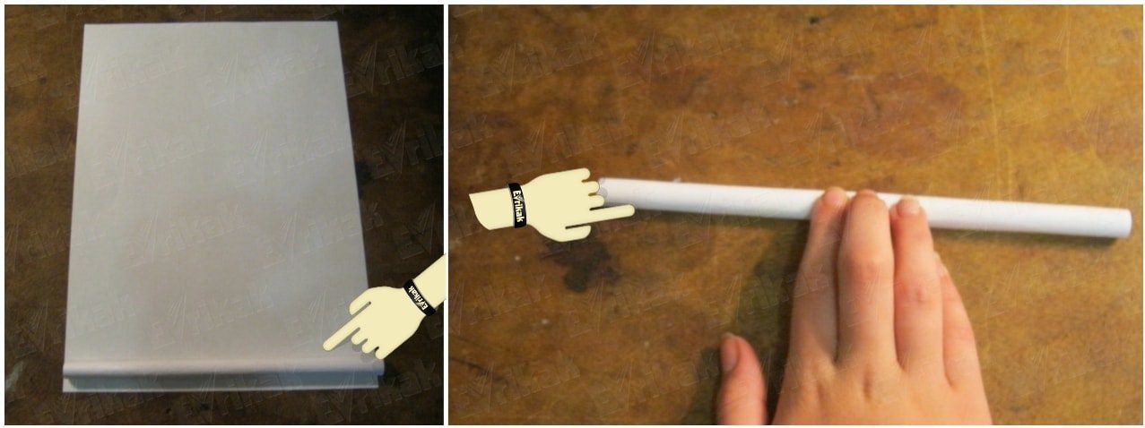 как сделать револьвер из бумаги