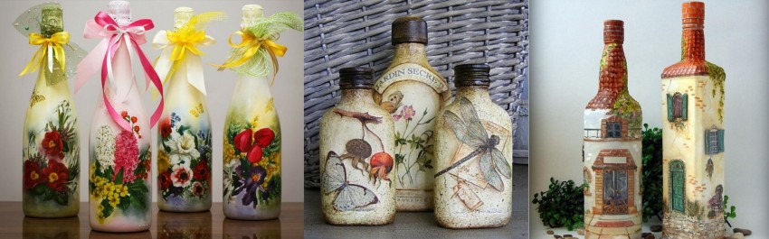 Техника декупаж: ТОП-130 фото красивых вариантов поделок в технике декупаж