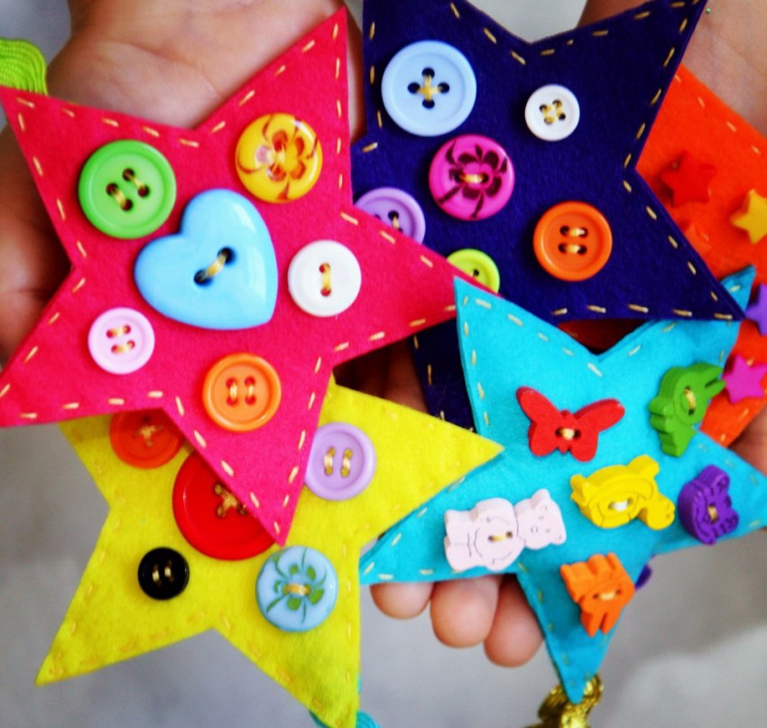 Новогодние игрушки из фетра: выкройки, фото, пошаговое описание