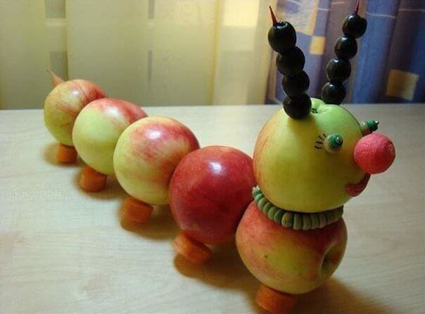 Поделки из овощей и фруктов - 80 фото-идей и 10 советов