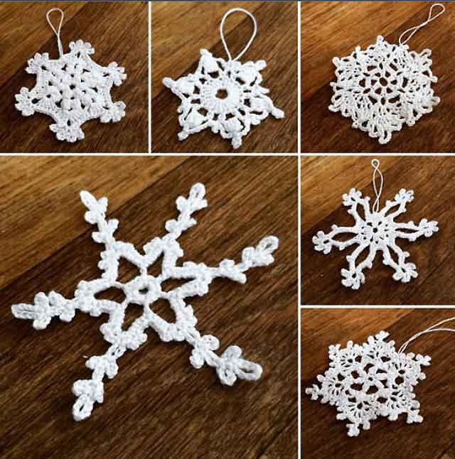 снежинки на елку