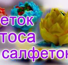 Цветы из салфеток своими руками: варианты изготовления бумажных цветов (100 фото)