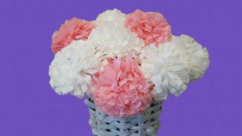 Цветы из салфеток своими руками: варианты изготовления бумажных цветов (100 фото)