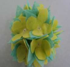 Цветы из салфеток своими руками: варианты изготовления бумажных цветов (100 фото)