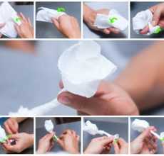 Цветы из салфеток своими руками: варианты изготовления бумажных цветов (100 фото)