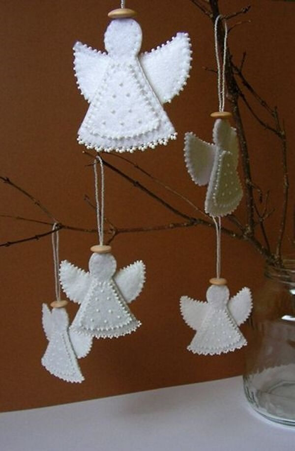 Новогодние игрушки из фетра: выкройки, фото, пошаговое описание