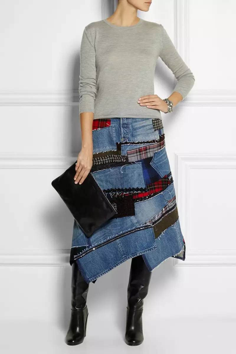 Гармонично сочетаются с джинсой ткань в клетку или мелкий принт Гармонично сочетаются с джинсой ткань в клетку или мелкий принт