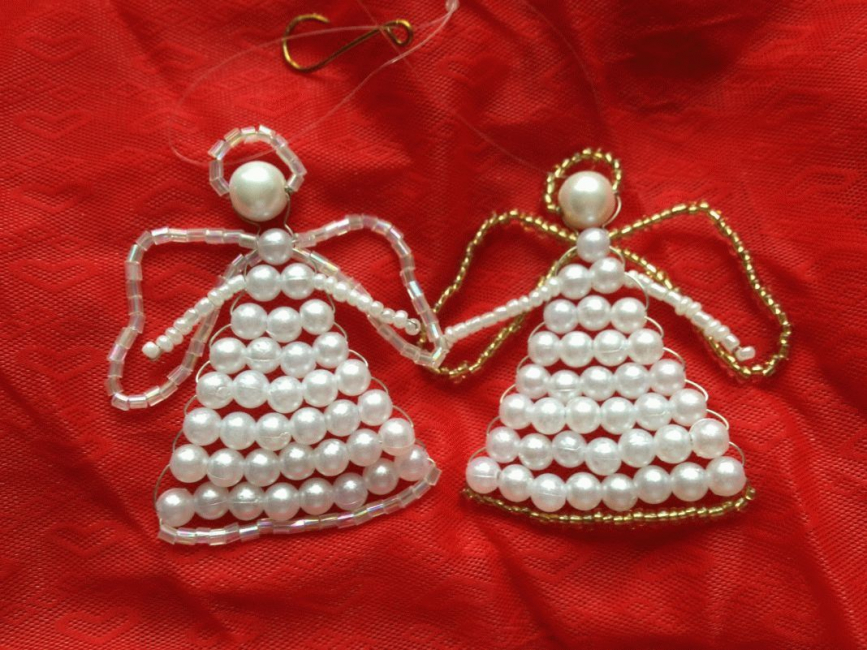 Новогодний ангел на елку