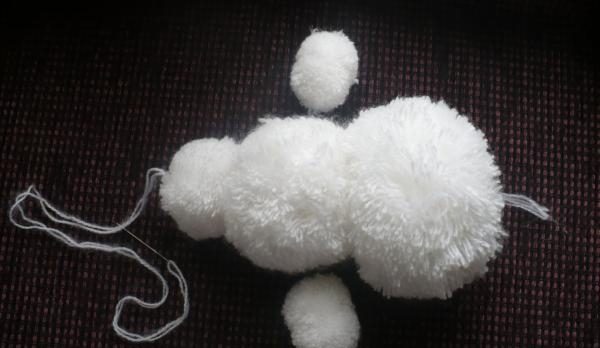 Снеговик своими руками на Новый год из подручных материалов этап 145 Снеговик своими руками на Новый год из подручных материалов этап 145