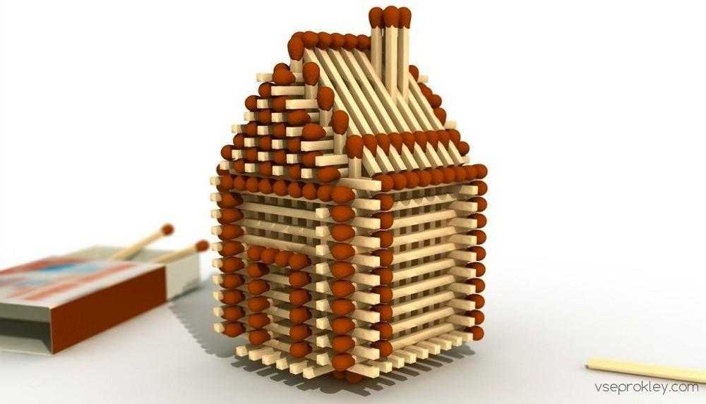 Делаем домик в домашних условиях