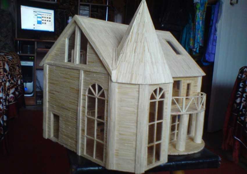 Поделки из спичек: 100 лучших фото интересных идей