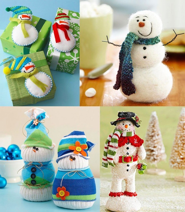 Для изготовления поделки для Нового Года можно использовать различные материалы