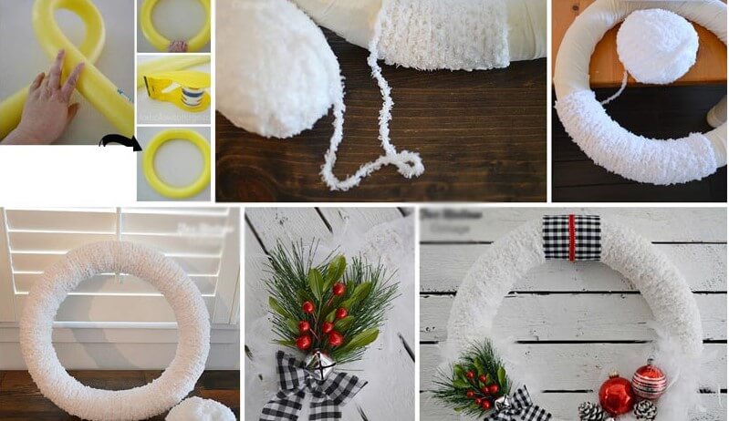 Как сделать рождественский венок своими руками - 150 фото идей создания, подробный видео мастер-класс для начинающих