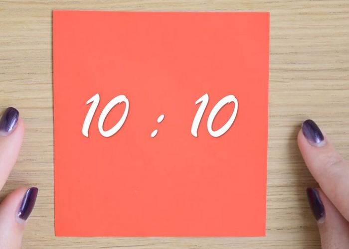 дед мороз оригами