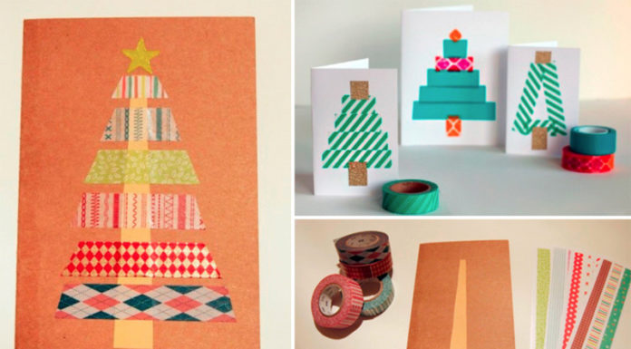 Удивительные идеи для создания вместе с детьми новогодних открыток своими руками Удивительные идеи для создания вместе с детьми новогодних открыток своими руками